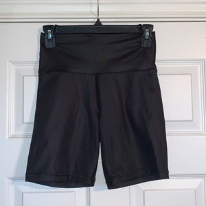 Black biker shorts